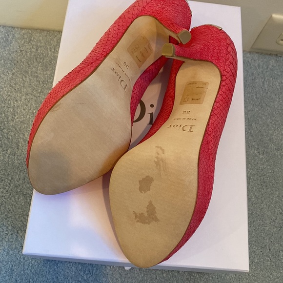 BNIB Miss Dior Peep Toe Pump - Picture 5 of 13